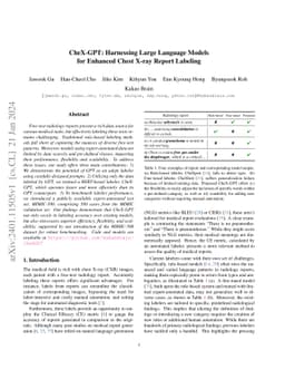 CheX-GPT: Harnessing Large Language Models for Enhanced Chest X-ray
  Report Labeling