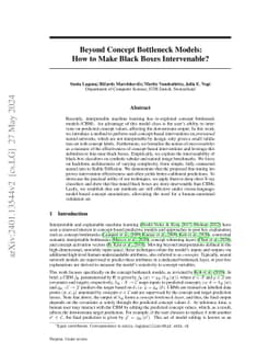 Beyond Concept Bottleneck Models: How to Make Black Boxes Intervenable?
