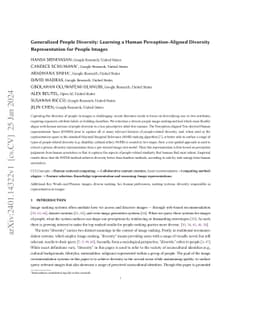 Generalized People Diversity: Learning a Human Perception-Aligned
  Diversity Representation for People Images