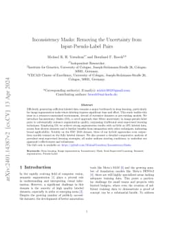 Inconsistency Masks: Removing the Uncertainty from Input-Pseudo-Label
  Pairs