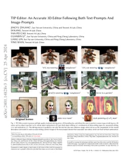 TIP-Editor: An Accurate 3D Editor Following Both Text-Prompts And
  Image-Prompts