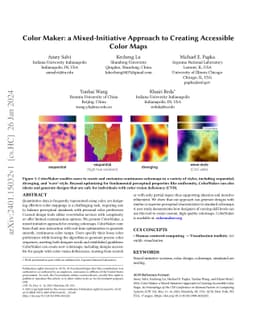 Color Maker: a Mixed-Initiative Approach to Creating Accessible Color
  Maps