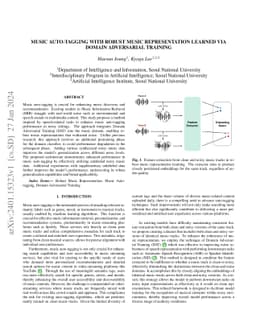 Music Auto-Tagging with Robust Music Representation Learned via Domain
  Adversarial Training