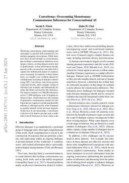 ConvoSense: Overcoming Monotonous Commonsense Inferences for
  Conversational AI