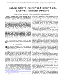 iDeLog: Iterative Dual Spatial and Kinematic Extraction of
  Sigma-Lognormal Parameters
