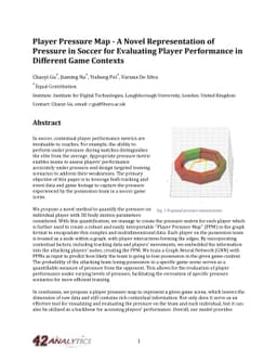 Player Pressure Map -- A Novel Representation of Pressure in Soccer for
  Evaluating Player Performance in Different Game Contexts