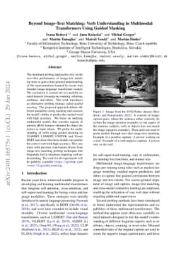 Beyond Image-Text Matching: Verb Understanding in Multimodal
  Transformers Using Guided Masking
