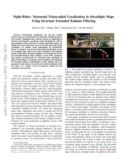 Night-Rider: Nocturnal Vision-aided Localization in Streetlight Maps
  Using Invariant Extended Kalman Filtering