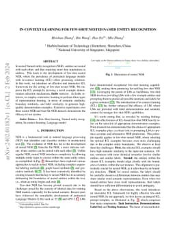 In-Context Learning for Few-Shot Nested Named Entity Recognition