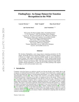FindingEmo: An Image Dataset for Emotion Recognition in the Wild