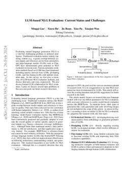 LLM-based NLG Evaluation: Current Status and Challenges