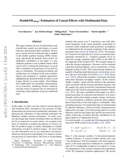 DoubleMLDeep: Estimation of Causal Effects with Multimodal Data