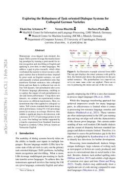Exploring the Robustness of Task-oriented Dialogue Systems for
  Colloquial German Varieties