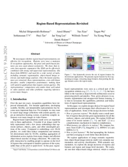 Region-Based Representations Revisited