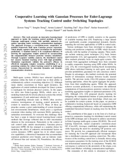 Cooperative Learning with Gaussian Processes for Euler-Lagrange Systems
  Tracking Control under Switching Topologies