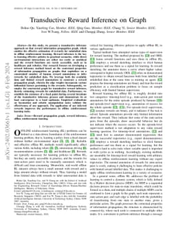 Transductive Reward Inference on Graph