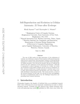 Self-Reproduction and Evolution in Cellular Automata: 25 Years after
  Evoloops