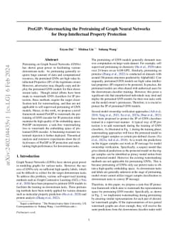 PreGIP: Watermarking the Pretraining of Graph Neural Networks for Deep
  Intellectual Property Protection