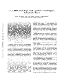 FLAGRED -- Fuzzy Logic-based Algorithm Generalizing Risk Estimation for
  Drones