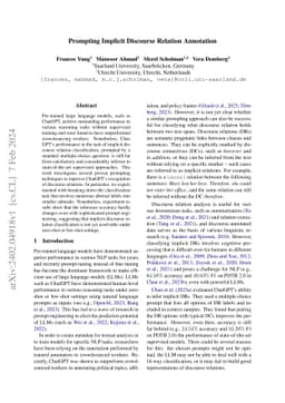 Prompting Implicit Discourse Relation Annotation
