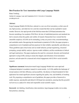 Best Practices for Text Annotation with Large Language Models