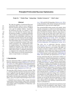Principled Preferential Bayesian Optimization
