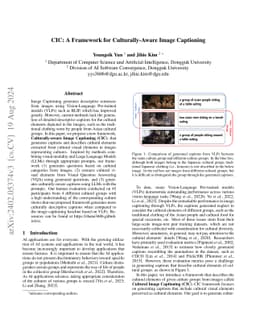 CIC: A Framework for Culturally-Aware Image Captioning