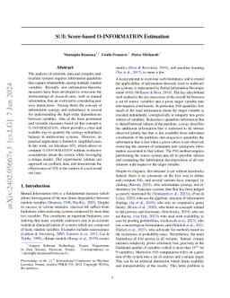 S$Ω$I: Score-based O-INFORMATION Estimation