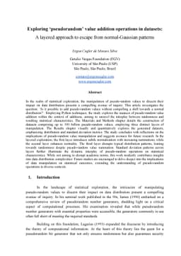 Exploring pseudorandom value addition operations in datasets: A layered
  approach to escape from normal-Gaussian patterns