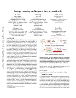 Prompt Learning on Temporal Interaction Graphs