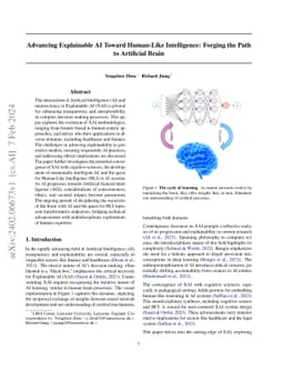 Advancing Explainable AI Toward Human-Like Intelligence: Forging the
  Path to Artificial Brain