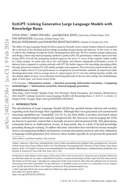 EntGPT: Linking Generative Large Language Models with Knowledge Bases