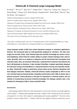 ChemLLM: A Chemical Large Language Model