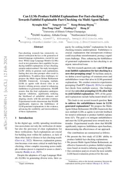 Can LLMs Produce Faithful Explanations For Fact-checking? Towards
  Faithful Explainable Fact-Checking via Multi-Agent Debate