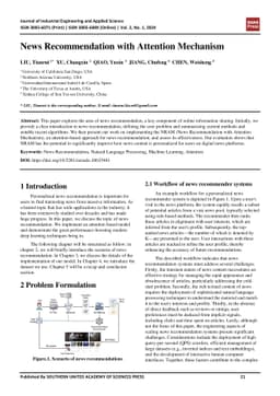 News Recommendation with Attention Mechanism