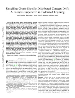 Unveiling Group-Specific Distributed Concept Drift: A Fairness
  Imperative in Federated Learning