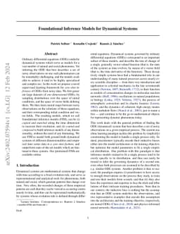 Zero-shot Imputation with Foundation Inference Models for Dynamical Systems