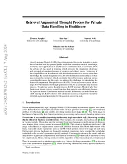 Retrieval-Augmented Thought Process as Sequential Decision Making