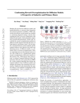 Confronting Reward Overoptimization for Diffusion Models: A Perspective
  of Inductive and Primacy Biases