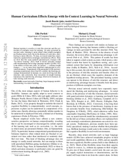The dynamic interplay between in-context and in-weight learning in humans and neural networks