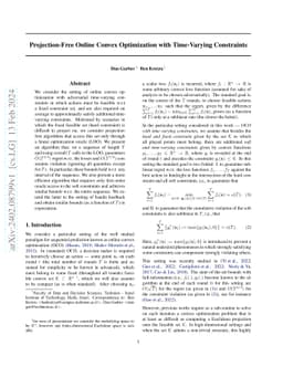 Projection-Free Online Convex Optimization with Time-Varying Constraints