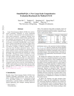 OmniMedVQA: A New Large-Scale Comprehensive Evaluation Benchmark for
  Medical LVLM