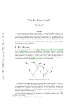 What Is a Causal Graph?