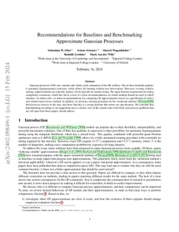 Recommendations for Baselines and Benchmarking Approximate Gaussian
  Processes