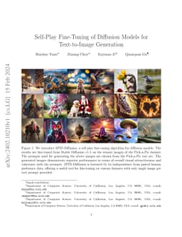 Self-Play Fine-Tuning of Diffusion Models for Text-to-Image Generation