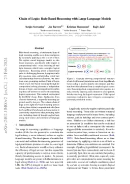 Chain of Logic: Rule-Based Reasoning with Large Language Models