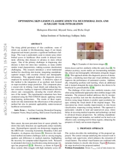 Optimizing Skin Lesion Classification via Multimodal Data and Auxiliary
  Task Integration