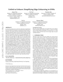 Unlink to Unlearn: Simplifying Edge Unlearning in GNNs