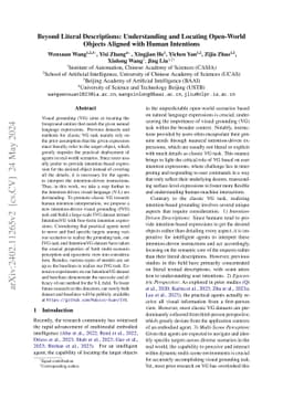 Beyond Literal Descriptions: Understanding and Locating Open-World
  Objects Aligned with Human Intentions