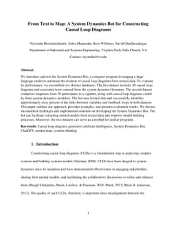 From Text to Map: A System Dynamics Bot for Constructing Causal Loop
  Diagrams